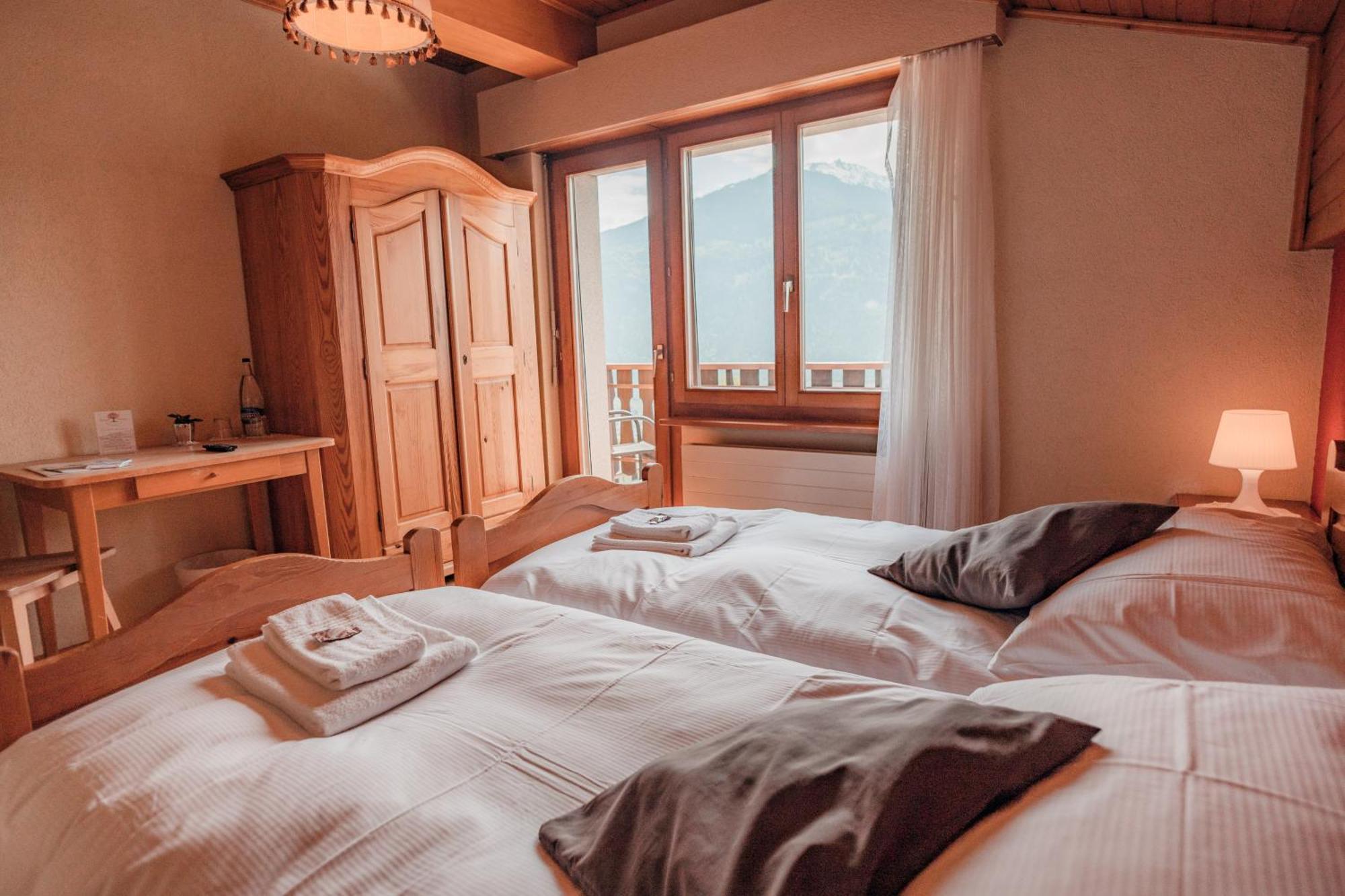 Relais Fleuri Hotell Chermignon-d'en Bas Exteriör bild