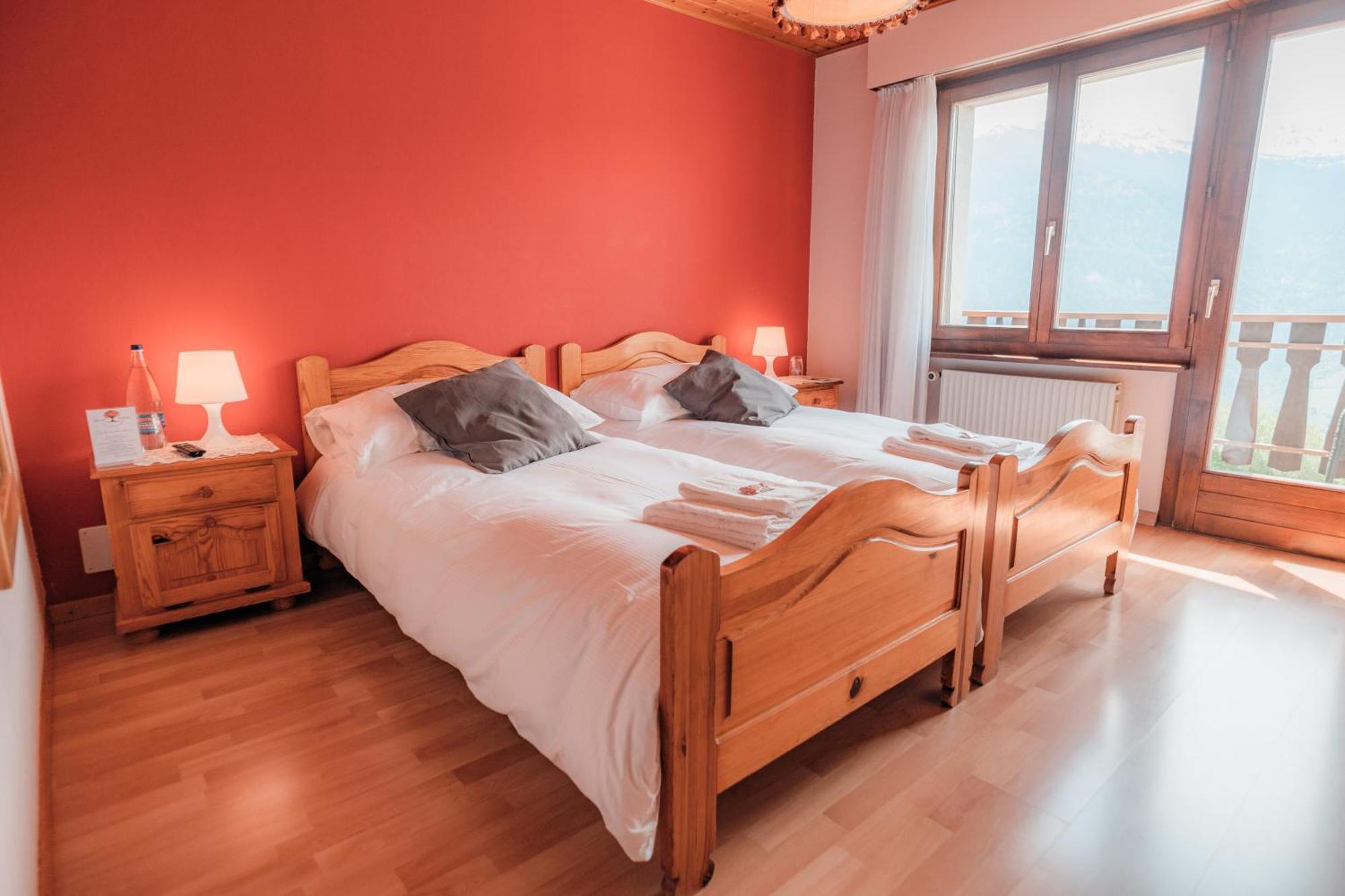 Relais Fleuri Hotell Chermignon-d'en Bas Exteriör bild